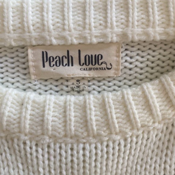 Peach love California small sweater - Picture 2 of 5